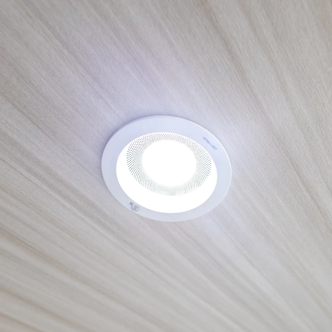スピーカー付きダウンライト