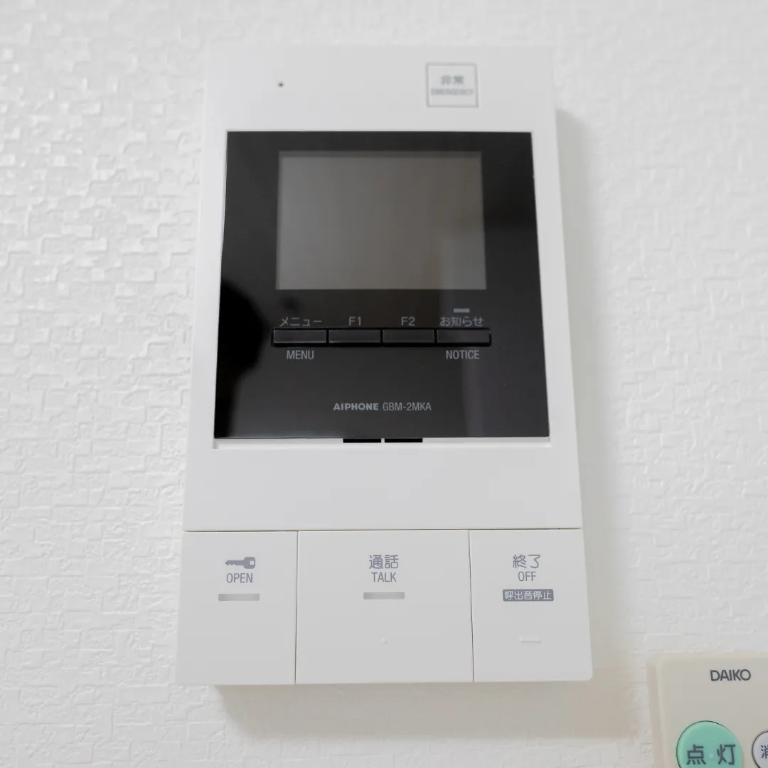 TVモニター付きインターホン 